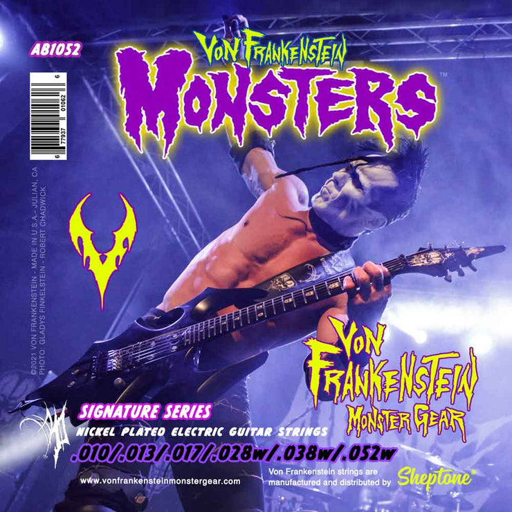 Doyle Wolfgang Von Frankenstein Guitar Strings – Monster™ Signature Set 10-52 Nickel Plated