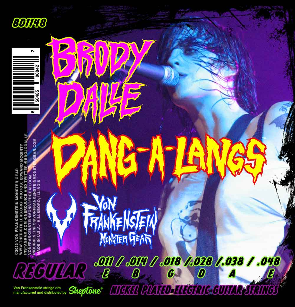 Brody Dalle Guitar Strings – Dang-A-Langs™ Signature Set 11-48 – Von ...