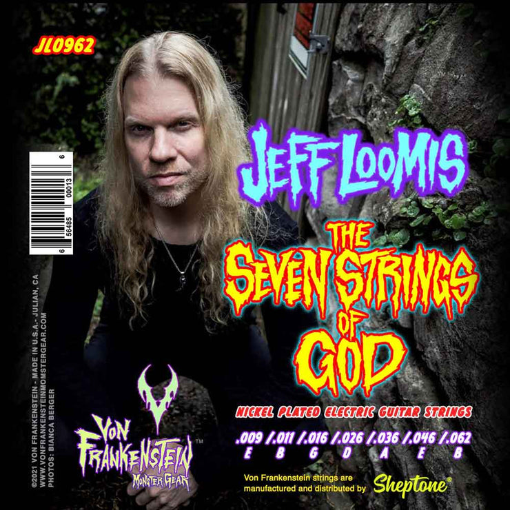 Jeff Loomis Guitar Strings - The Seven Strings of God™ Signature Set 9-62