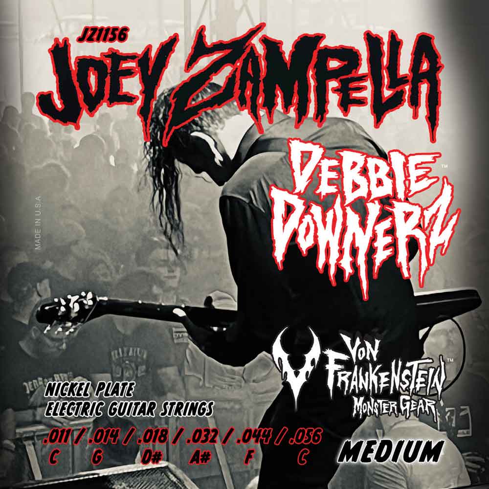 Joey Zampella Guitar Strings – Debbie Downerz™ Signature Set 11-56