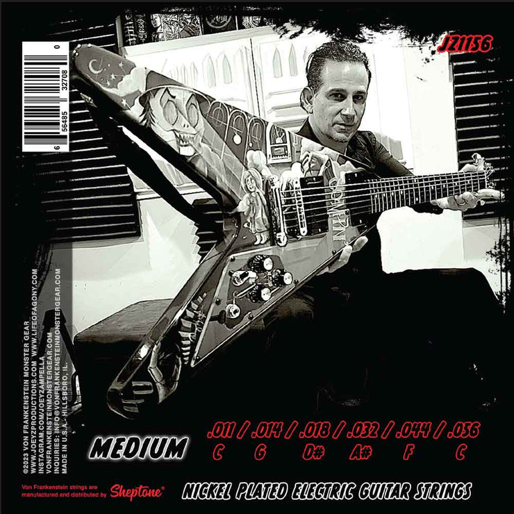 Joey Zampella Guitar Strings – Debbie Downerz™ Signature Set 11-56